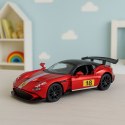 Samochód Wyścigowy Sportowy Metalowy Napęd Otwierane Drzwi Czerwony 1:32 LEAN TOYS