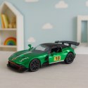 Samochód Wyścigowy Sportowy Metalowy Napęd Otwierane Drzwi Zielony 1:32 LEAN TOYS