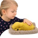 Śpiący Pies Labrador Na Poduszce Figurka z Futerkiem Torba Dźwięki LEAN Toys