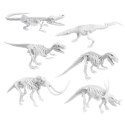 Zestaw Kreatywny 2w1 Tworzenie Mydła Wykopaliska Dinozaury LEAN Toys