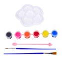 Zestaw Kreatywny Miska Dla Psa Do Malowania Farbki Pędzelki DIY 6 el. LEAN Toys
