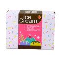 Zestaw Słodkości Lody Dla Dzieci Łyżka Do Lodów Pudełko 14 el. LEAN Toys