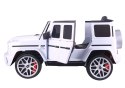 Auto Na Akumulator Mercedes G63 S306-1 Biały LEAN CARS