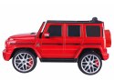 Auto Na Akumulator Mercedes G63 S306-1 Czerwony LEAN CARS
