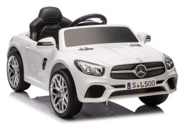 Auto Na Akumulator Mercedes SL500 S506 Białe LEAN CARS