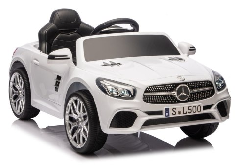 Auto Na Akumulator Mercedes SL500 S506 Białe LEAN CARS