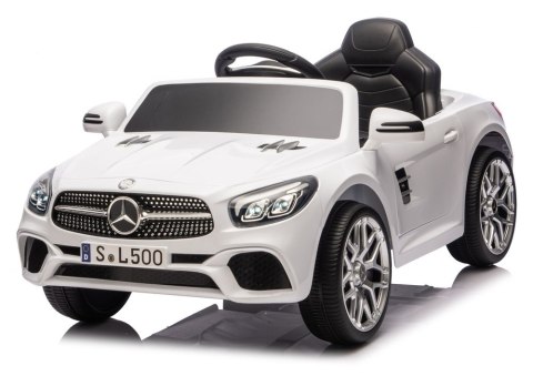 Auto Na Akumulator Mercedes SL500 S506 Białe LEAN CARS