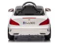 Auto Na Akumulator Mercedes SL500 S506 Białe LEAN CARS
