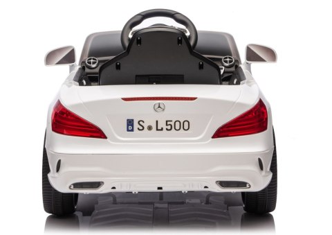Auto Na Akumulator Mercedes SL500 S506 Białe LEAN CARS
