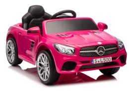 Auto Na Akumulator Mercedes SL500 S506 Różowe LEAN CARS