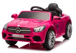 Auto Na Akumulator Mercedes SL500 S506 Różowe LEAN CARS