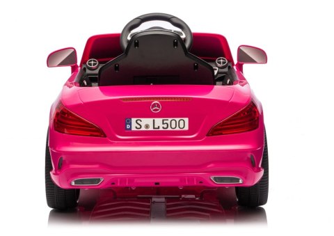 Auto Na Akumulator Mercedes SL500 S506 Różowe LEAN CARS