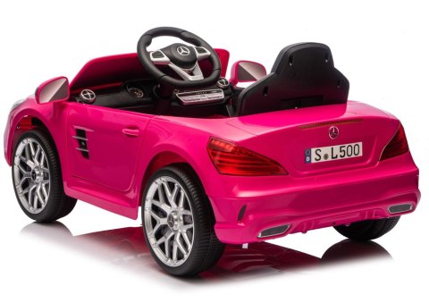 Auto Na Akumulator Mercedes SL500 S506 Różowe LEAN CARS