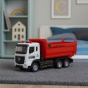 Ciężarówka Wywrotka Metalowa Kabina Ruchoma Skrzynia Światła Dźwięki LEAN Toys