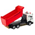 Ciężarówka Wywrotka Metalowa Kabina Ruchoma Skrzynia Światła Dźwięki LEAN Toys