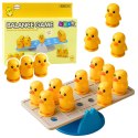 Gra Zręcznościowa Edukacyjna Dla Dzieci Balansujące Kaczuszki LEAN TOYS