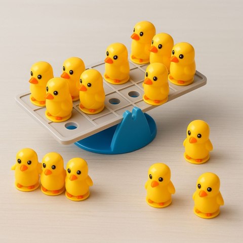 Gra Zręcznościowa Edukacyjna Dla Dzieci Balansujące Kaczuszki LEAN TOYS