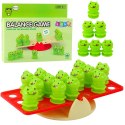 Gra Zręcznościowa Edukacyjna Dla Dzieci Balansujące Żabki LEAN TOYS