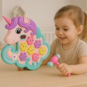 Gra Zręcznościowa Whac A Mole Jednorożec Kolorowy Światła Dźwięki LEAN Toys