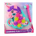 Gra Zręcznościowa Whac A Mole Jednorożec Kolorowy Światła Dźwięki LEAN Toys