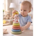 Miękka Piramida Sensoryczna Jednorożec Gumowa EKO Kolorowa LEAN Toys