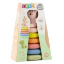 Miękka Piramida Sensoryczna Jednorożec Gumowa EKO Kolorowa LEAN Toys