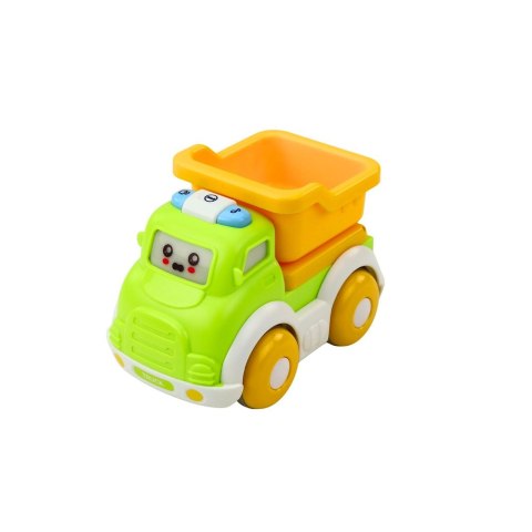 Zestaw Autka Miejskie Dla Malucha Napęd Ruchome Elementy Światła Dźwięki LEAN Toys