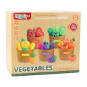 Zestaw Edukacyjny Sortowanie Warzyw I Owoców Do Krojenia 34 el. LEAN Toys