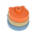 Zestaw Miękkie Klocki Sensoryczne Edukacyjne EKO Guma Zwierzęta 18 el. LEAN Toys