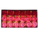 Flower Box Wieczne Pachnące Róże Kwiaty w Pudełku Różowe Czerwone 18 szt. LEAN