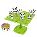Gra Zręcznościowa Balansujące Skaczące Pandy Drzewo 50el LEAN Toys