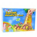 Gra Zręcznościowa Rodzinna Skaczące Spadające Małpki Palma 30cm LEAN Toys