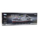 Okręt Wojenny Militarny Zdalnie Sterowany RC Oświetlenie LED 1:390 LEAN Toys