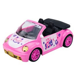 Samochód Autko Kabriolet Zdalnie Sterowany RC Dla Lalek Różowy LEAN Toys