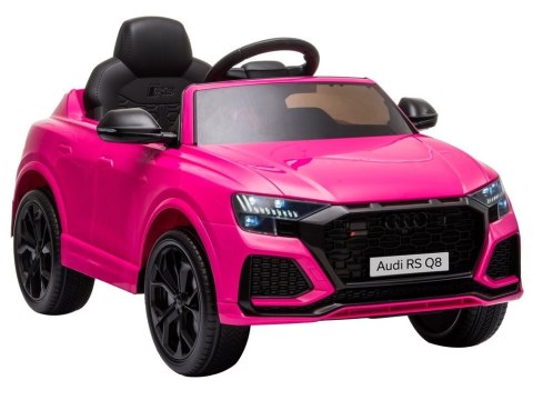 Samochód na akumulator Audi RS Q8 różowy LEAN CARS
