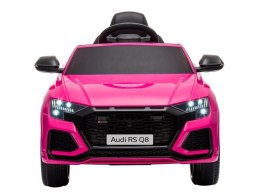 Samochód na akumulator Audi RS Q8 różowy LEAN CARS