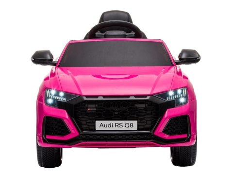 Samochód na akumulator Audi RS Q8 różowy LEAN CARS