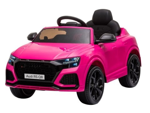 Samochód na akumulator Audi RS Q8 różowy LEAN CARS