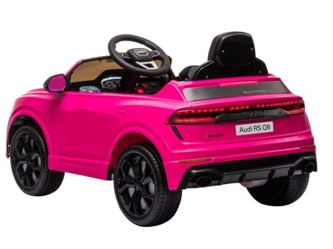 Samochód na akumulator Audi RS Q8 różowy LEAN CARS
