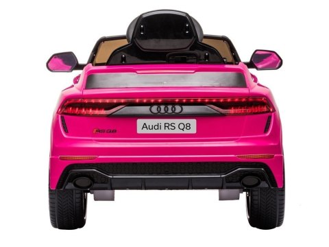 Samochód na akumulator Audi RS Q8 różowy LEAN CARS
