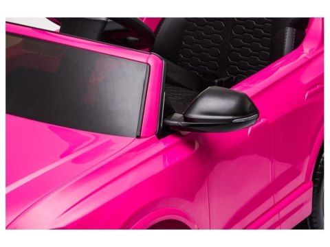 Samochód na akumulator Audi RS Q8 różowy LEAN CARS