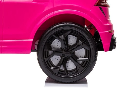 Samochód na akumulator Audi RS Q8 różowy LEAN CARS