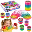 Świecąca Sprężyna Dla Dzieci Kolorowa Świecąca LED 1 szt. LEAN Toys
