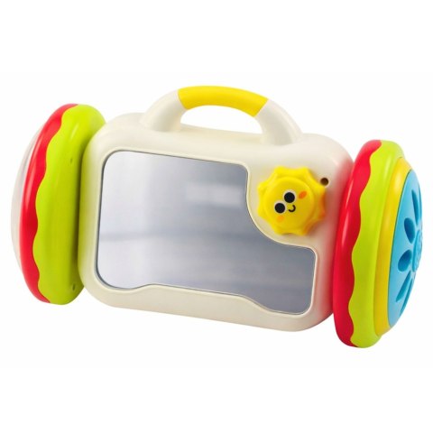 Uciekające Lusterko Interaktywna Edukacyjna Zabawka Dla Malucha Grzechotka LEAN Toys
