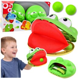Żaby Łapacze Piłek Wyrzutnie Gra Zręcznościowa Sportowa Dla Dzieci LEAN Toys