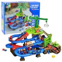 Zestaw Interaktywny Tor Kolejowy Górniczy Tor Pociągi Towarowe Kopalnia LEAN Toys
