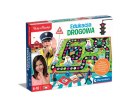 Gra edukacyjna Edukacja Drogowa Uczę się Bawiąc Język Polski Clementoni 50777 Clementoni