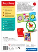 Gra edukacyjna Puzzle Która Jest Godzina? Zegarek Uczę się Bawiąc Język Polski Clementoni 50771 Clementoni