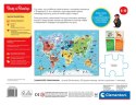 Gra edukacyjna Puzzle Quizy Zwierzęta Odkrywamy Świat Uczę się Bawiąc Język Polski Clementoni 50779 Clementoni