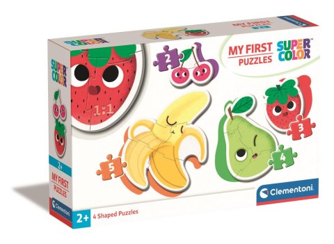 Moje Pierwsze Puzzle 2-3-4-5 OWOCE Clementoni 20815 Clementoni